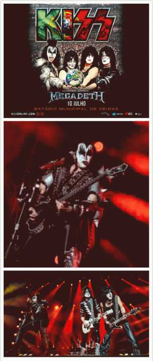 Kiss Live in Estádio Municipal de Oeiras